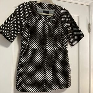 J.Crew Collection Black and White Jacket